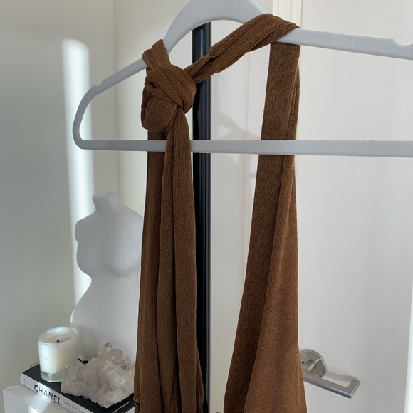 Copper Brown Halter Top - Picture 5 of 5